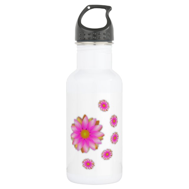 Blume Trinkflasche (Vorderseite)