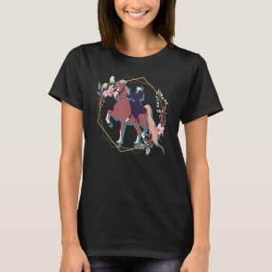 Blume Trotting Horse American Saddlebred T-Shirt