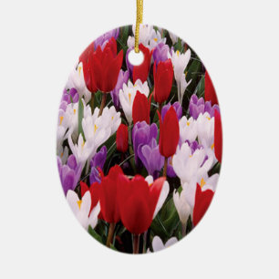 Blume Tulip Colorado Keramikornament