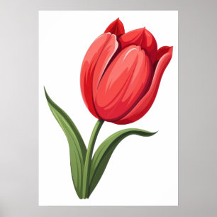 Blume Tulip Poster