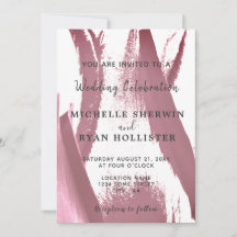 Blume Tulip Wedding Einladungskarte