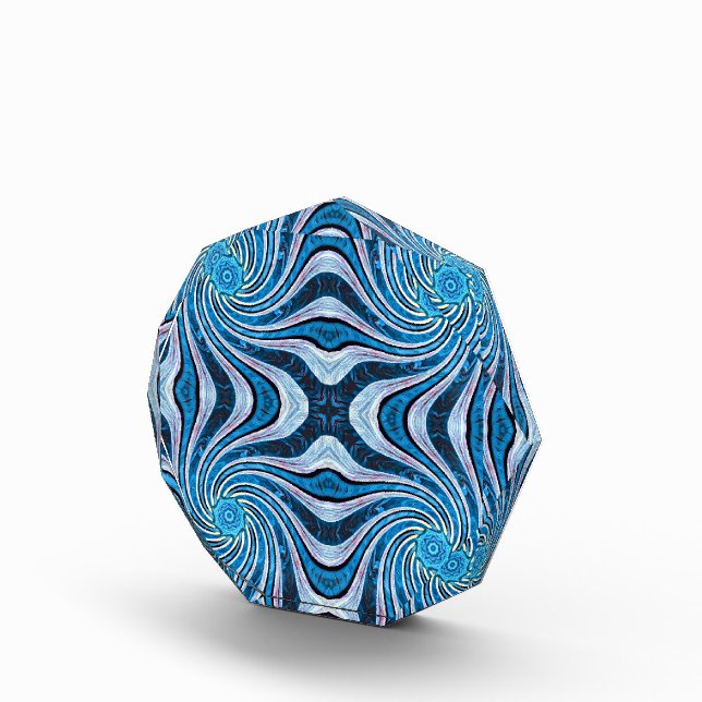 Blume Twirl Fotoblock (Rechts)