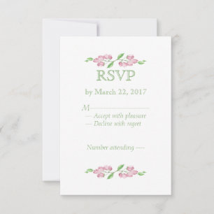 Blume UAWG RSVP Karte