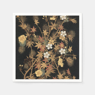 Blume und Baum 1884 Japanische Zierkunst Serviette