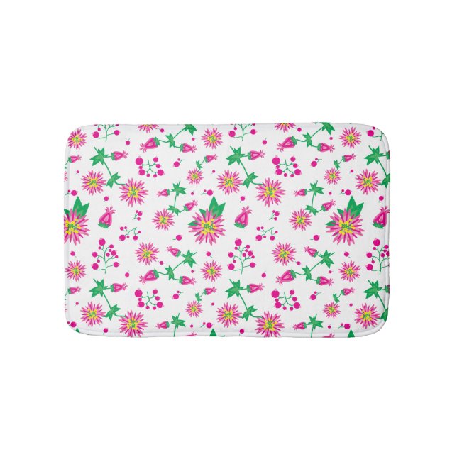 Blume und Berries Badematte (Vorderseite)