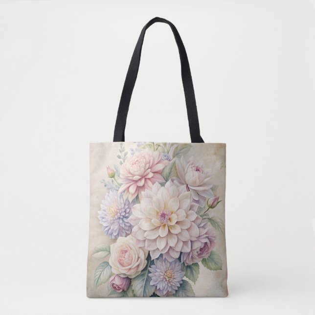 Blume und Blossom Tasche - Hexengarten Träume (Vorderseite)