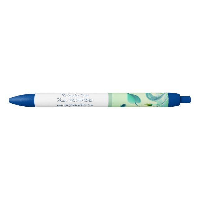 Blume und Border Pen Kugelschreiber (Vorderseite)