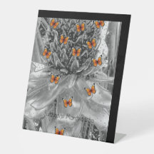 Blume und Butterfohlen von Ananas