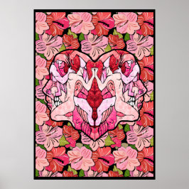 Blume und das Herz der Leidenschaft Poster