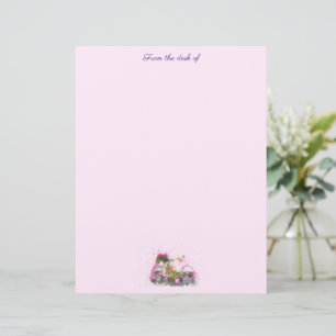 Blume und Fahrradindustrie Briefbogen