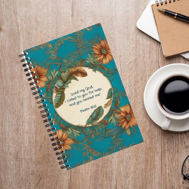 Blume und Feathers Journal mit Jesus Notizbuch (Von Creator hochgeladen)