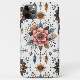 Blume und Federn Case-Mate iPhone Hülle