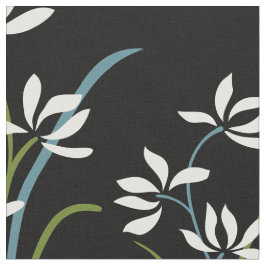 Blume und Gras Stoff