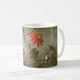 Blume und Hummingbirds von Martin J Heade Tasse