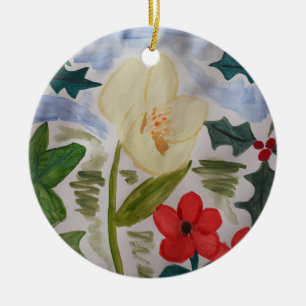 Blume und Keramik Keramik Ornament