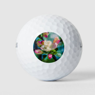 Blume und Knospen Golfball