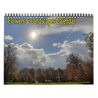 Blume und Landschaften Kalender! Kalender