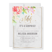 Blume und Marmor | Die Geburtstagsfeier