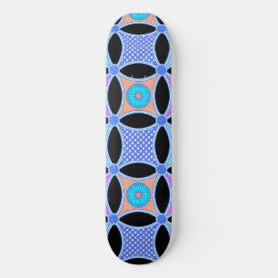 Blume und Muster Skateboard