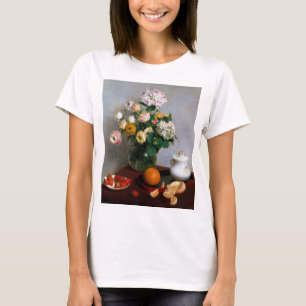 Blume und Obst, Henri Fantin-Latour T-Shirt