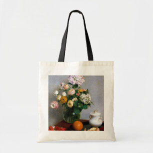 Blume und Obst, Henri Fantin-Latour Tragetasche