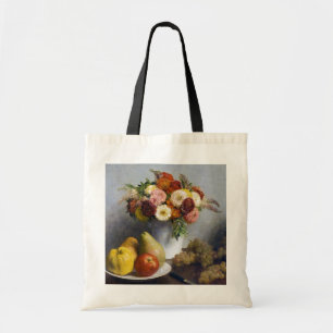 Blume und Obst, Henri Fantin-Latour Tragetasche