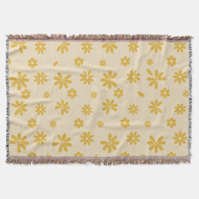 Blume und Petalen 11 Decke (Vorderseite)