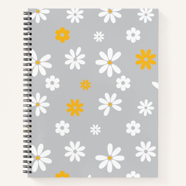 Blume und Petalen 16 Notizbuch (Vorderseite)