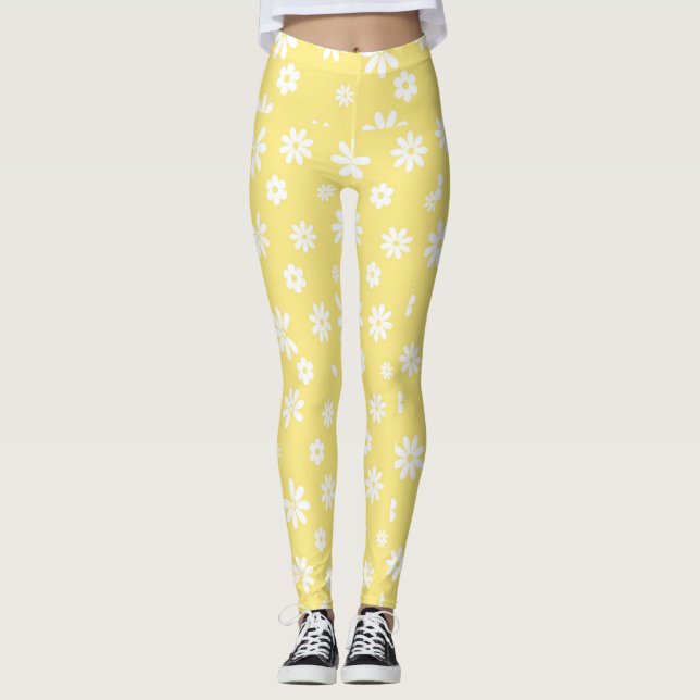 Blume und Petalen 6 Leggings (Vorderseite)