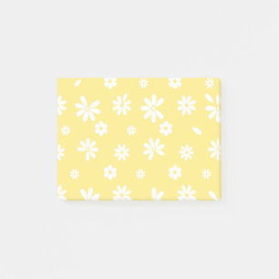Blume und Petalen 6 Post-it Klebezettel
