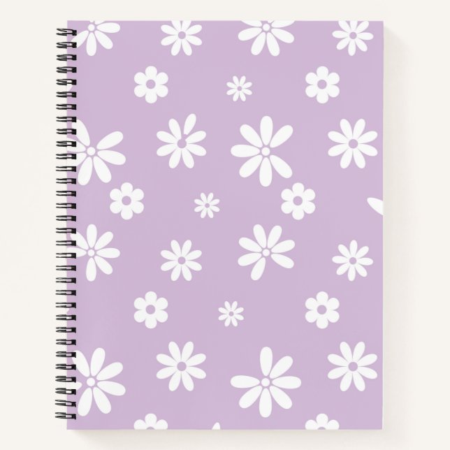 Blume und Petalen 9 Notizbuch (Vorderseite)