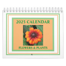 Blume und Pflanze Kalender 2025