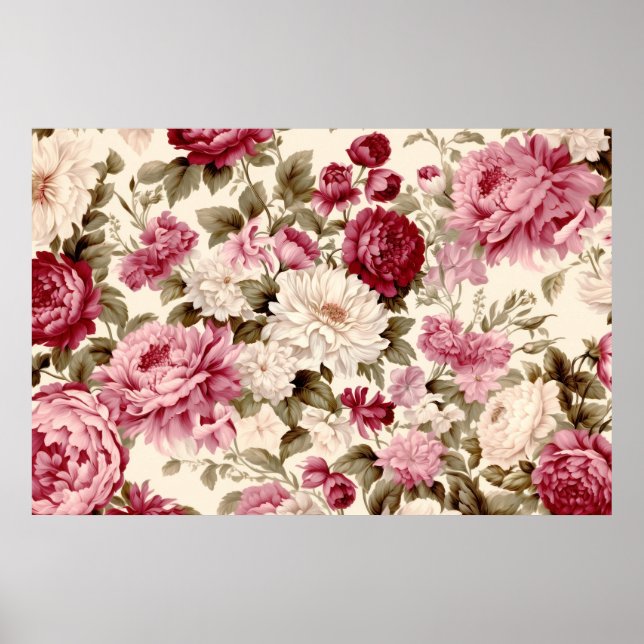 Blume und Pflanze Poster (Vorne)