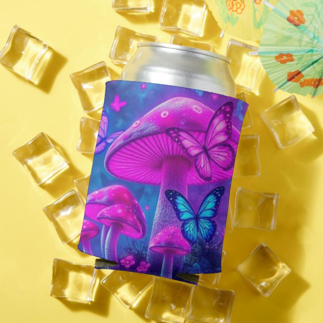 Blume und Pilze-Fiarycore Dosenkühler (In Situ Sommer)