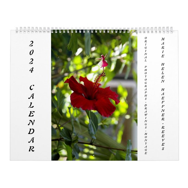 BLUME UND SCHATTENFAIRIEN 2024 KALENDER (Titelbild)