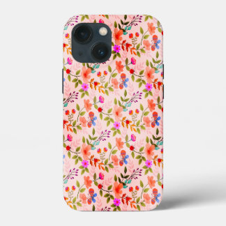 Blume und Schmetterlinge Case-Mate Samsung Galaxy  iPhone 13 Mini Hülle