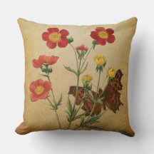 Blume und Schmetterlinge