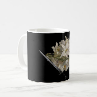 Blume und sortiert kaffeetasse
