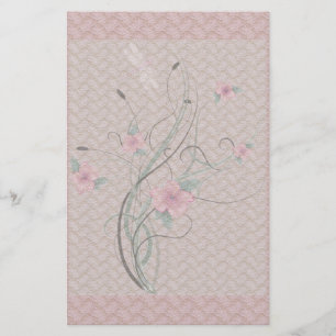 Blume und Spitzentechnologie Briefpapier