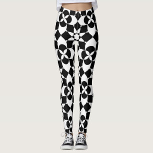 Blume und Sterne Leggings