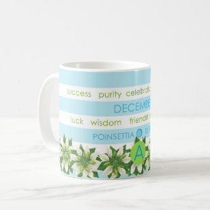 Blume und Tasse von Gem Stripe Dezember