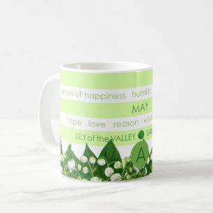 Blume und Tasse von Gem Stripe Mai