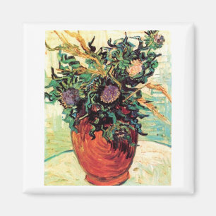 Blume und Thistles Van Gogh Magnet