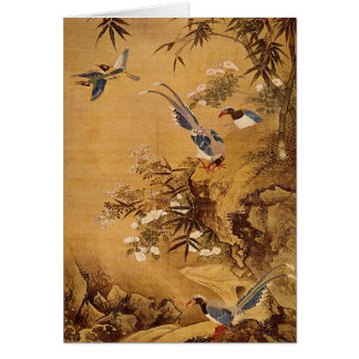 Blume und Vogel von Hsiao Yung