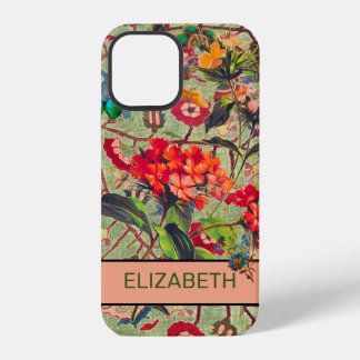 BLUME UND WILLIAM MORRIS iPhone 12 FALLNAMEN Hülle
