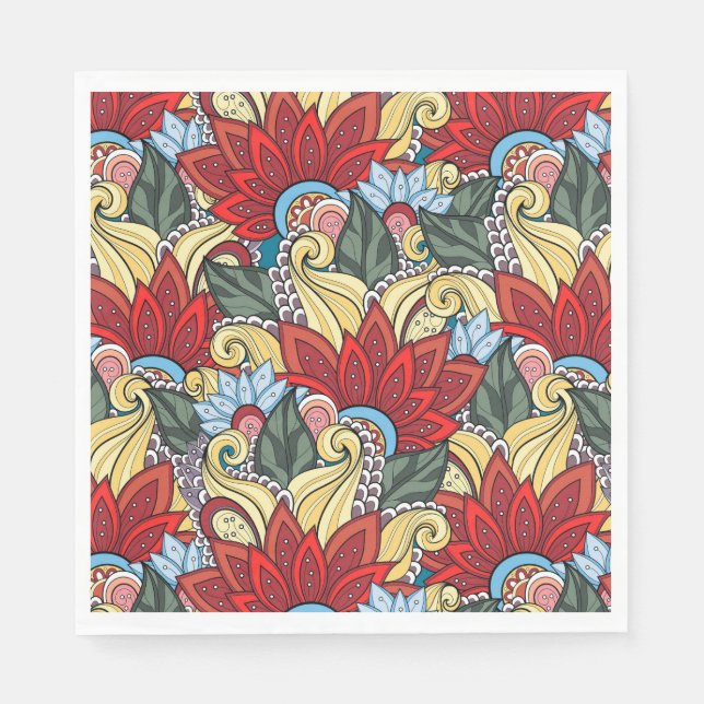 Blume und wirl P20 Luncheon Papier Napkins Serviette (Vorderseite)