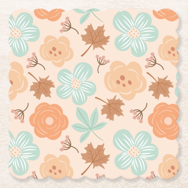 Blume Untersetzer (Vorderseite)