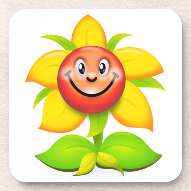 Blume Untersetzer (Vorderseite)