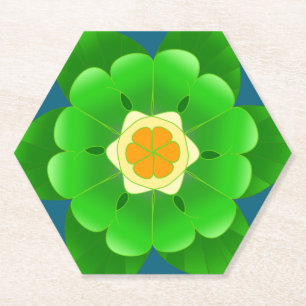 Blume Untersetzer1 von Black Lion Kreationen Untersetzer