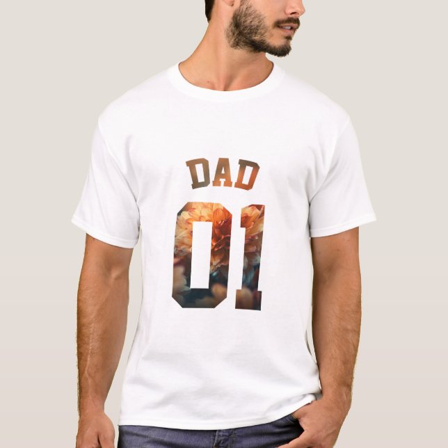 Blume - Vater 01 T-Shirt (Vorderseite)